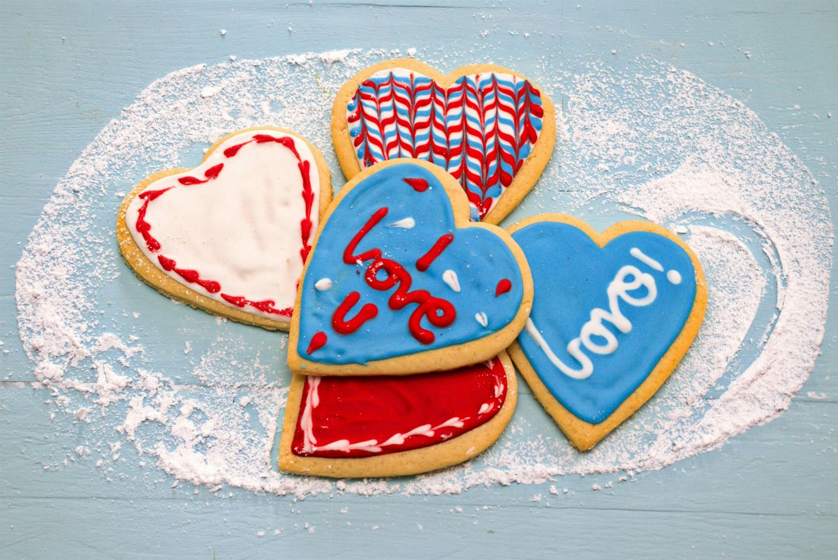 Love at First Bite: Valentine\u2019s Cookie Decorating with Chef Autumn