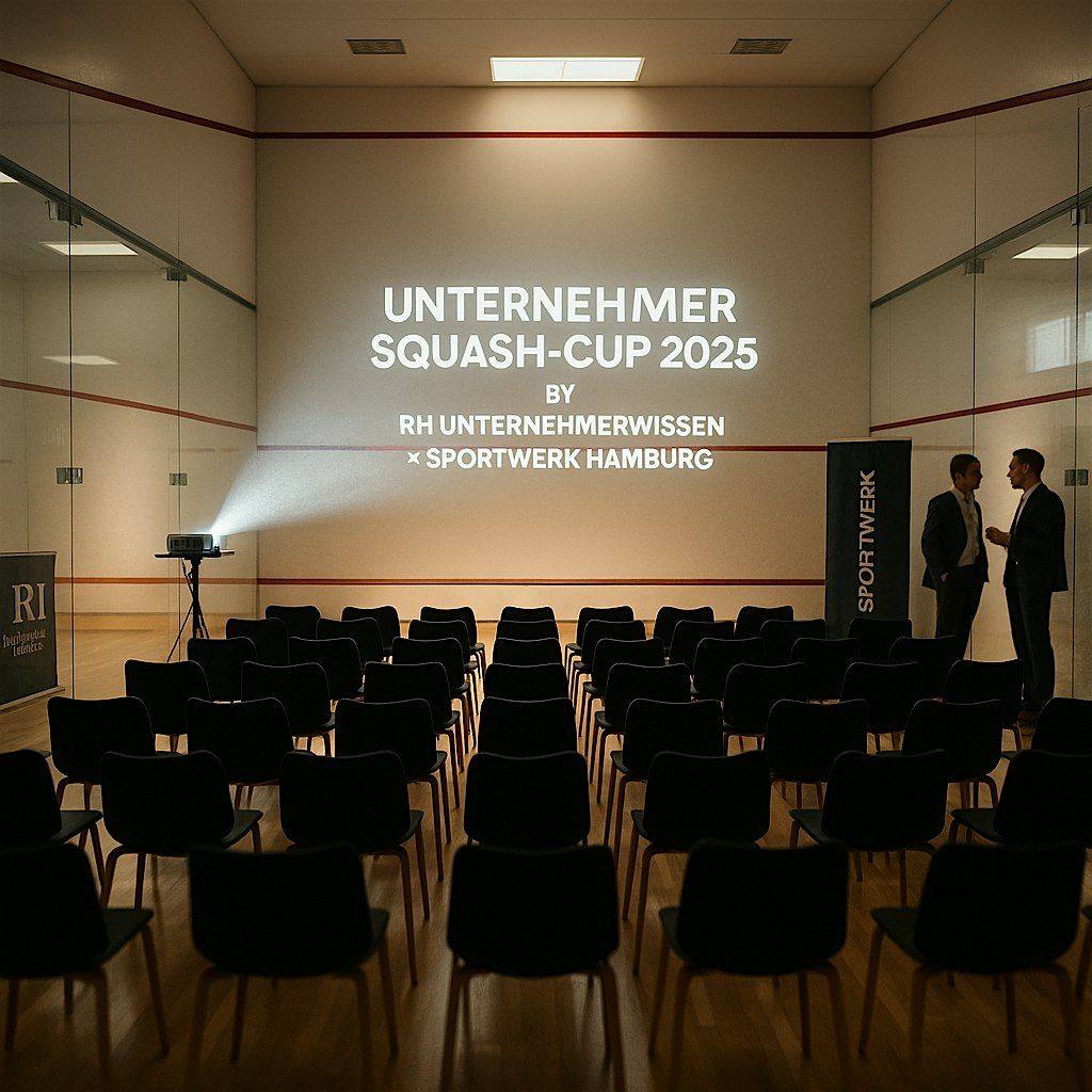 Unternehmer Squash-Cup