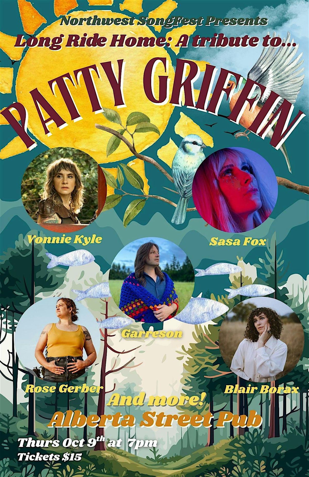 Northwest Songfest Presents: Long Ride Home, A Patty Griffin Tribute