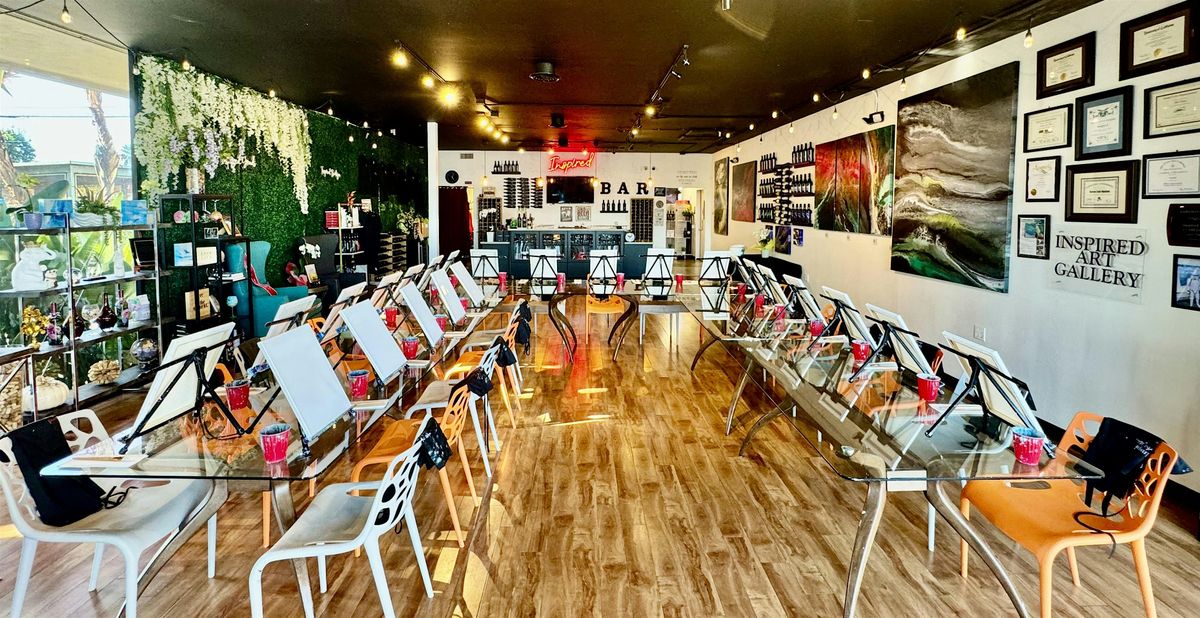 PAINT WINE EXPERIENCE: PARIS LOVE
