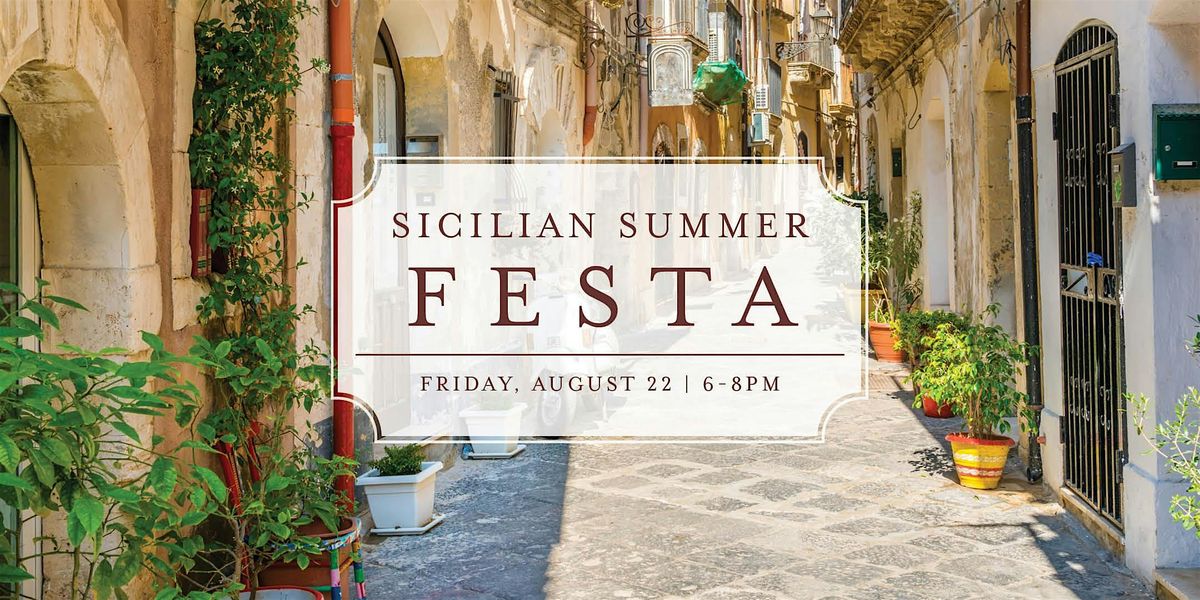 Sicilian Summer Festa