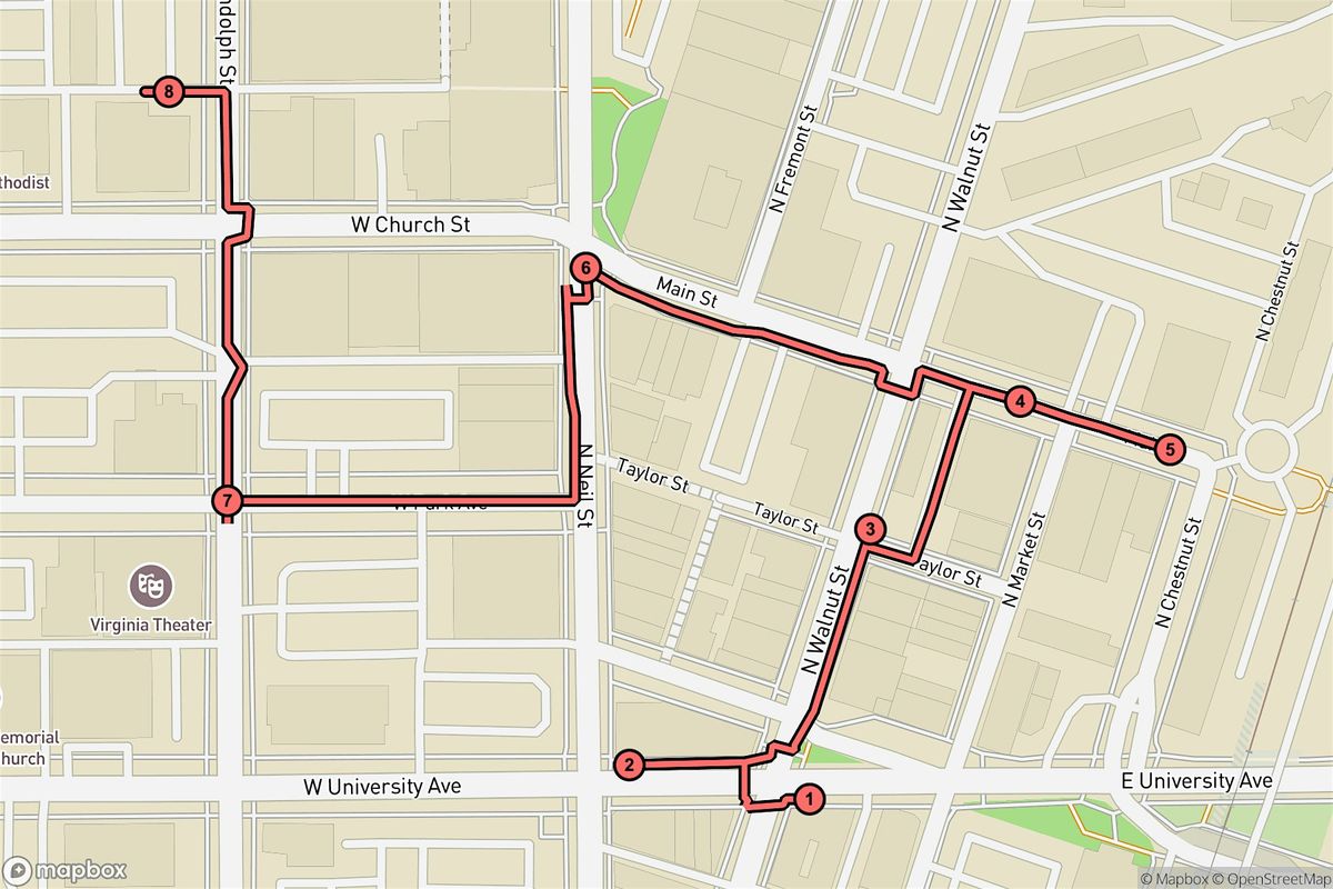 Champaign Audio Tour: Legends, Landmarks & Lively Downtown Tales