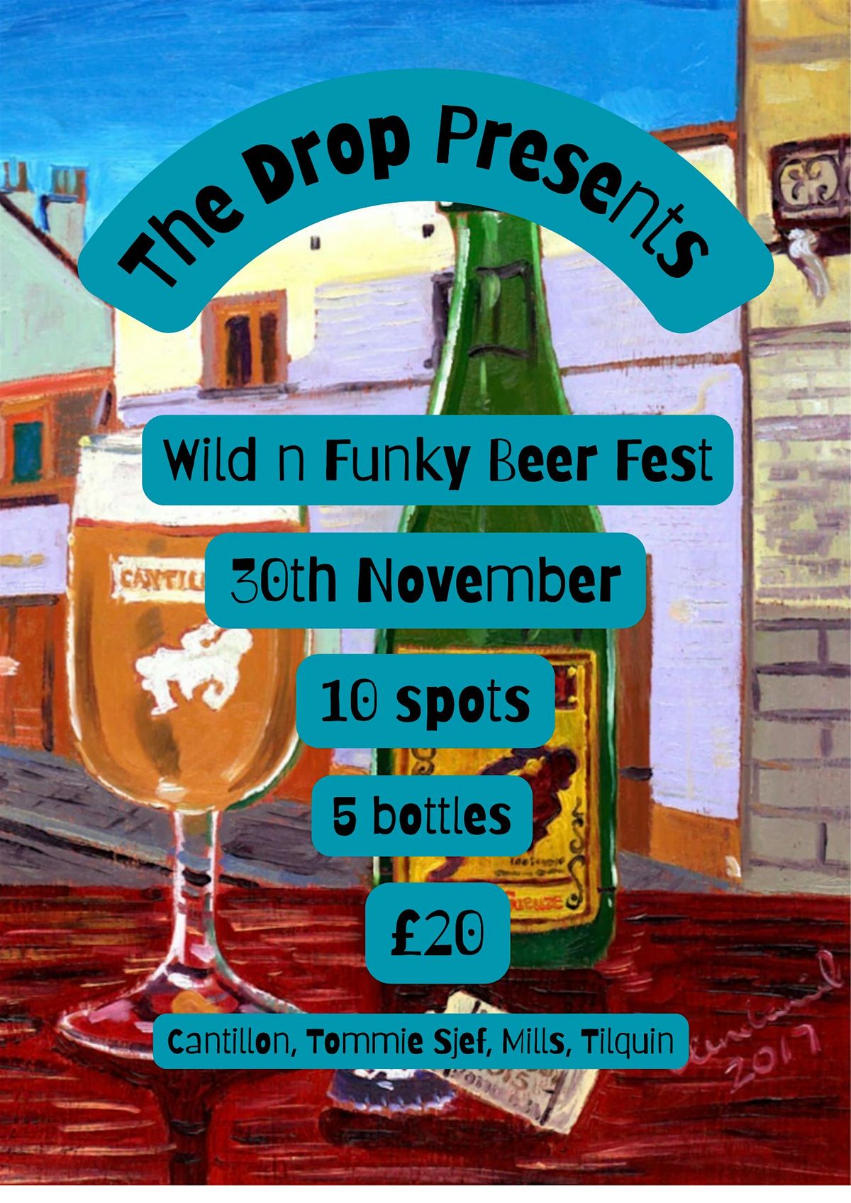 Wild n Funky Beer Tasting At The Drop