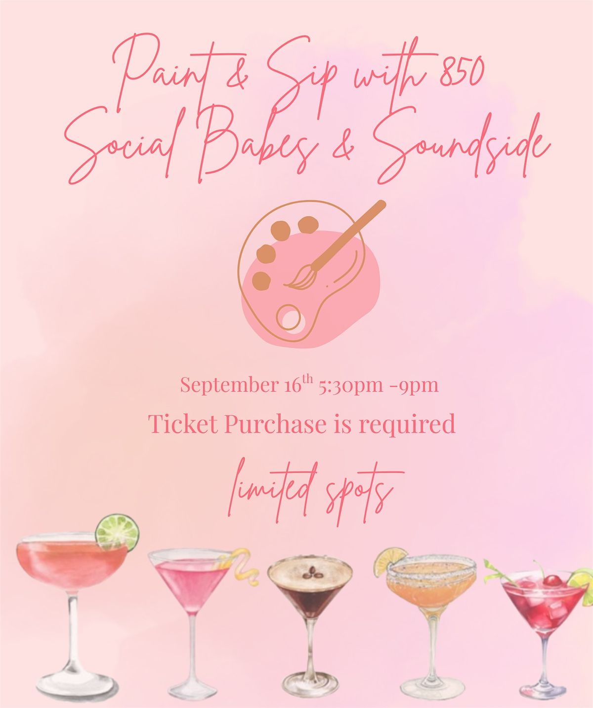 850 Social Babes Paint & Sip with Soundside