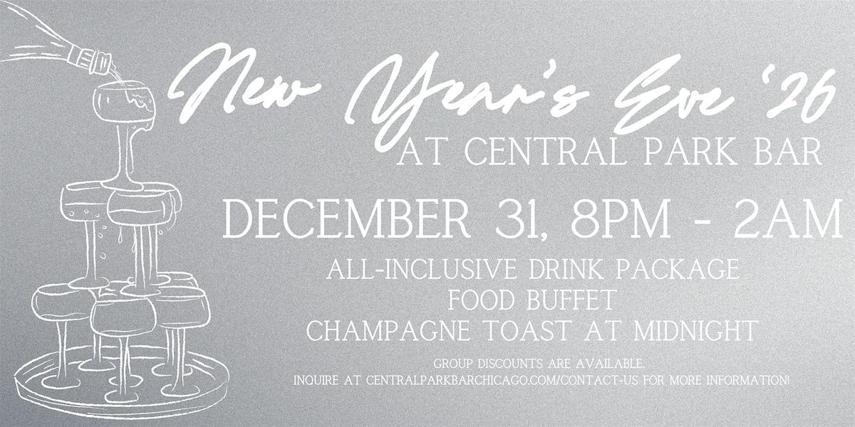 New Year's Eve at Central Park Bar