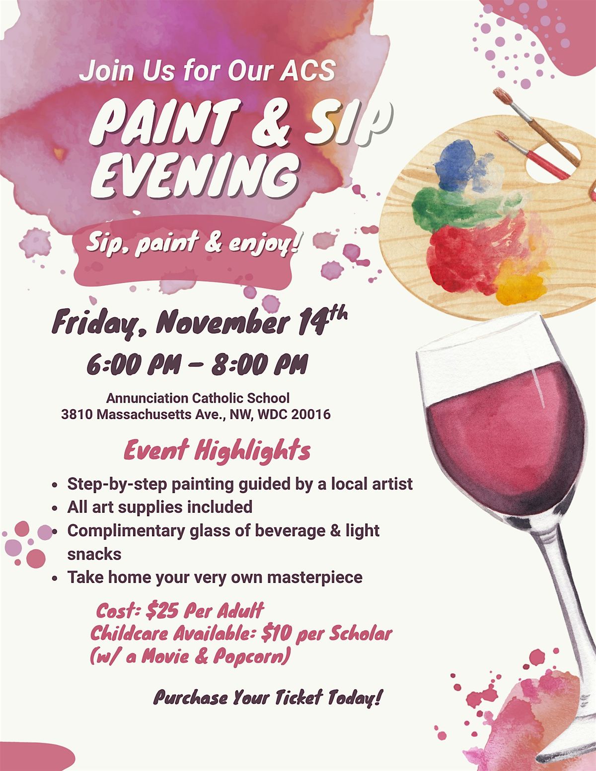 Paint and Sip with a Purpose