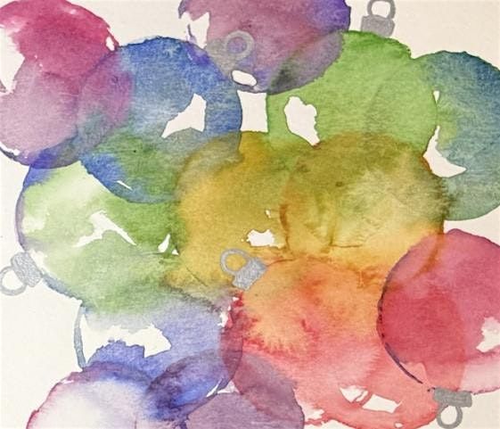Watercolor: Glass Ornaments