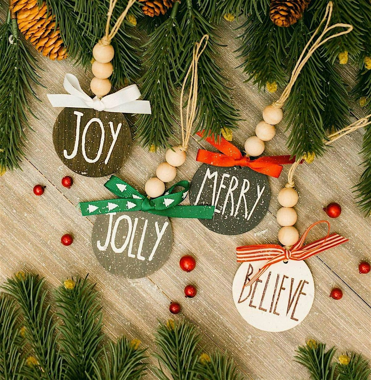 Make Your Own Holiday Ornament: Paint & Decorate a Holiday Keepsake or Gift