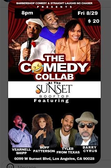 Barbershop Comedy's 1st Friday's on the Rooftop