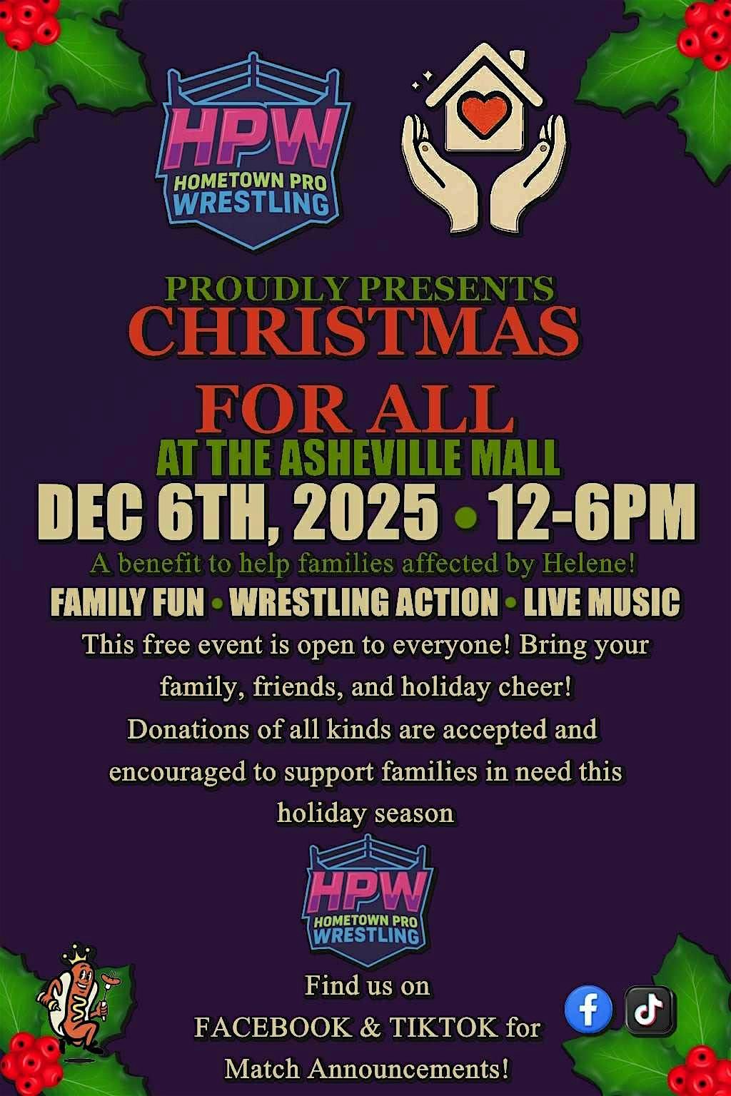 Christmas For All at the Asheville Mall
