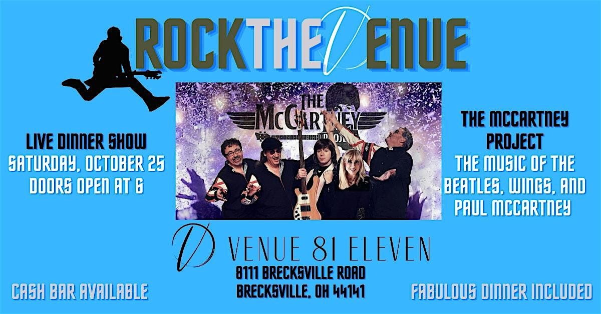 Rock The Venue Dinner Show Featuring The McCartney Project
