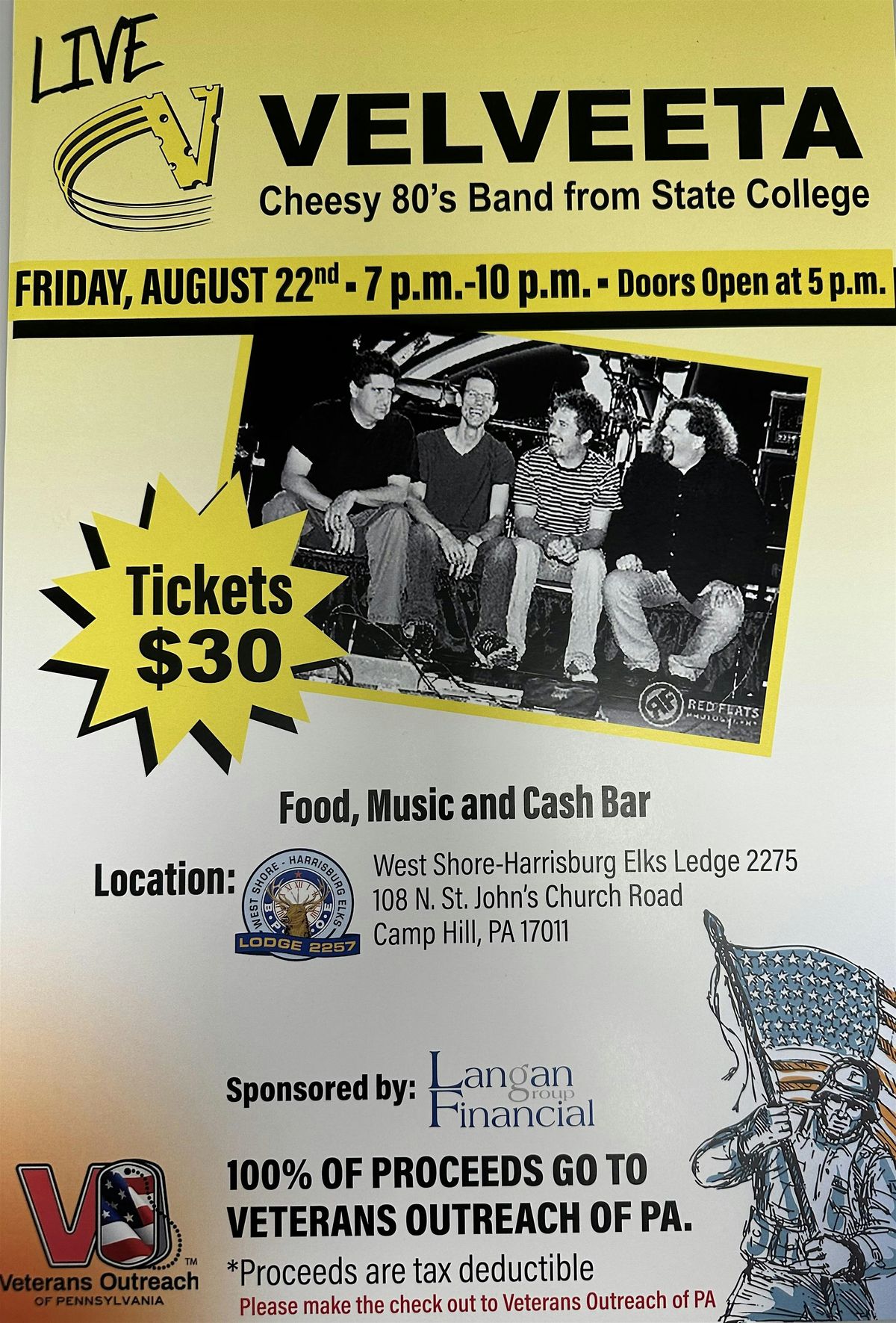 Veterans Outreach of PA Fundraiser
