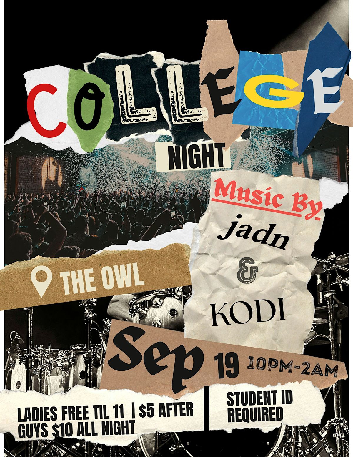COLLEGE NIGHT AT THE OWL