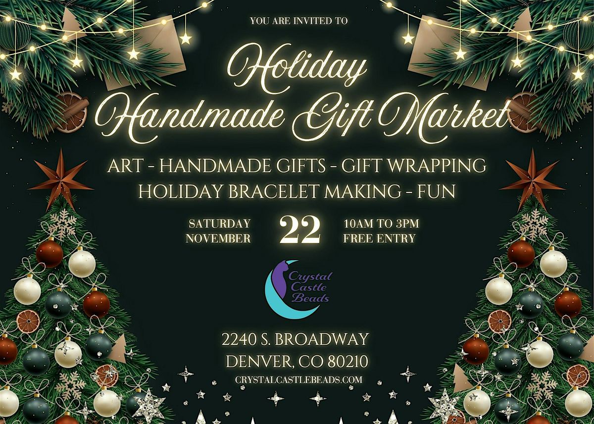 Holiday Handmade Gift Market