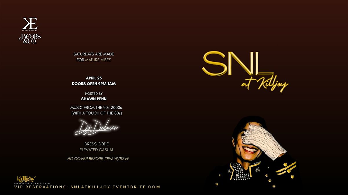 SNL at KillJoy