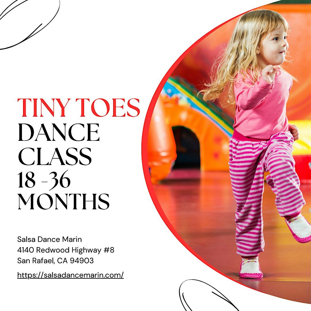 Tiny Toes dance class for 18-36 Months
