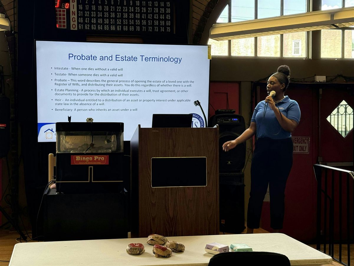 Will Workshop with Southwest Senior Center