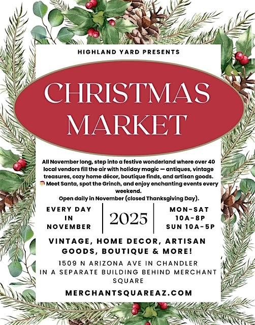Christmas Market - Highland Yard Vintage