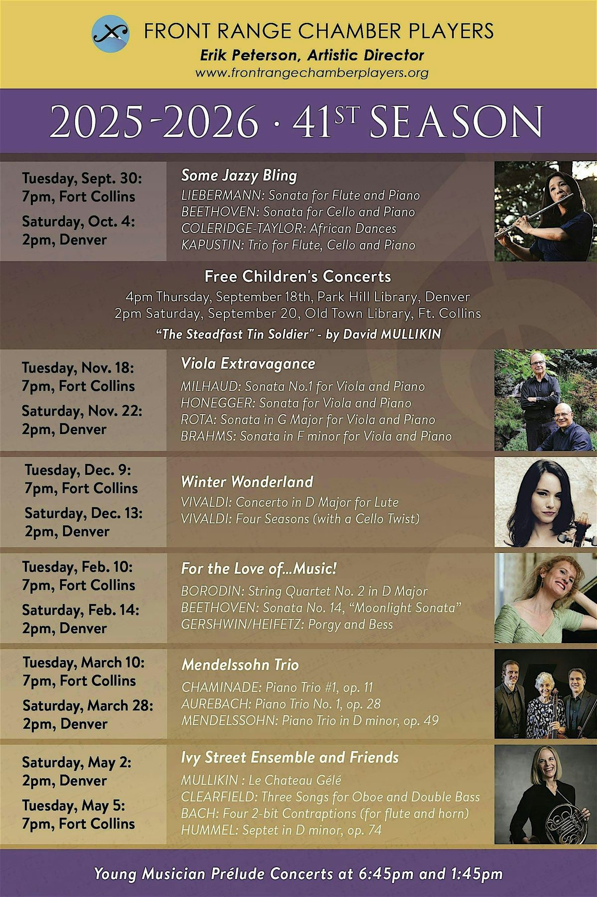 Concert #6 Denver: Ivy Street Ensemble and Friends