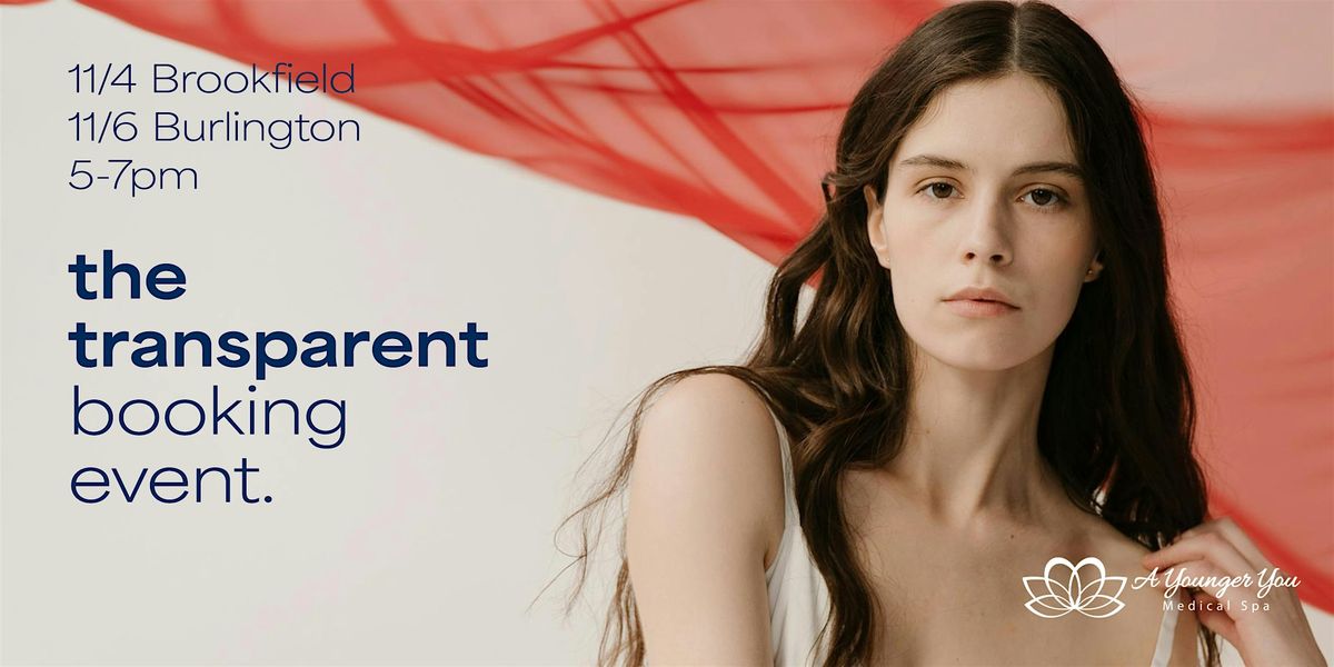 A Younger You Burlington: The Transparent Booking Event