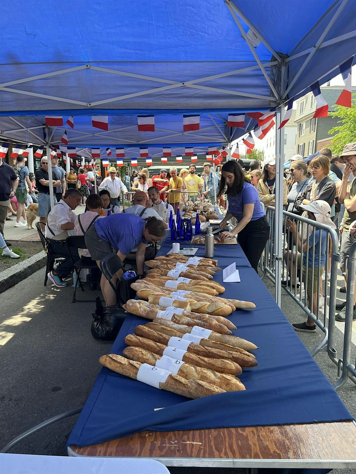 Entry to Elmendorf Grand Prix Demi-Baguette Bread Competition