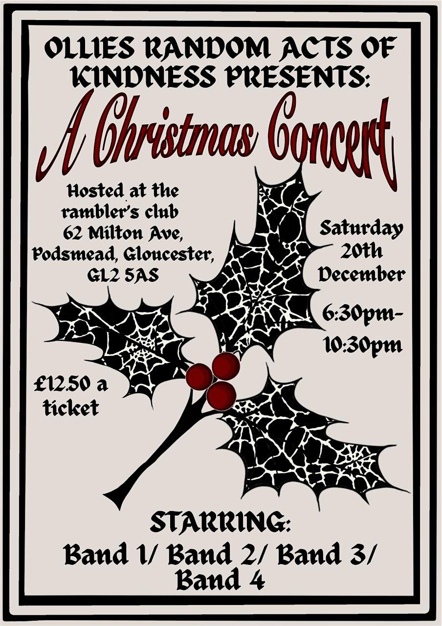 O.R.A.O.K Christmas Networking Session + FUNDRAISING Gig