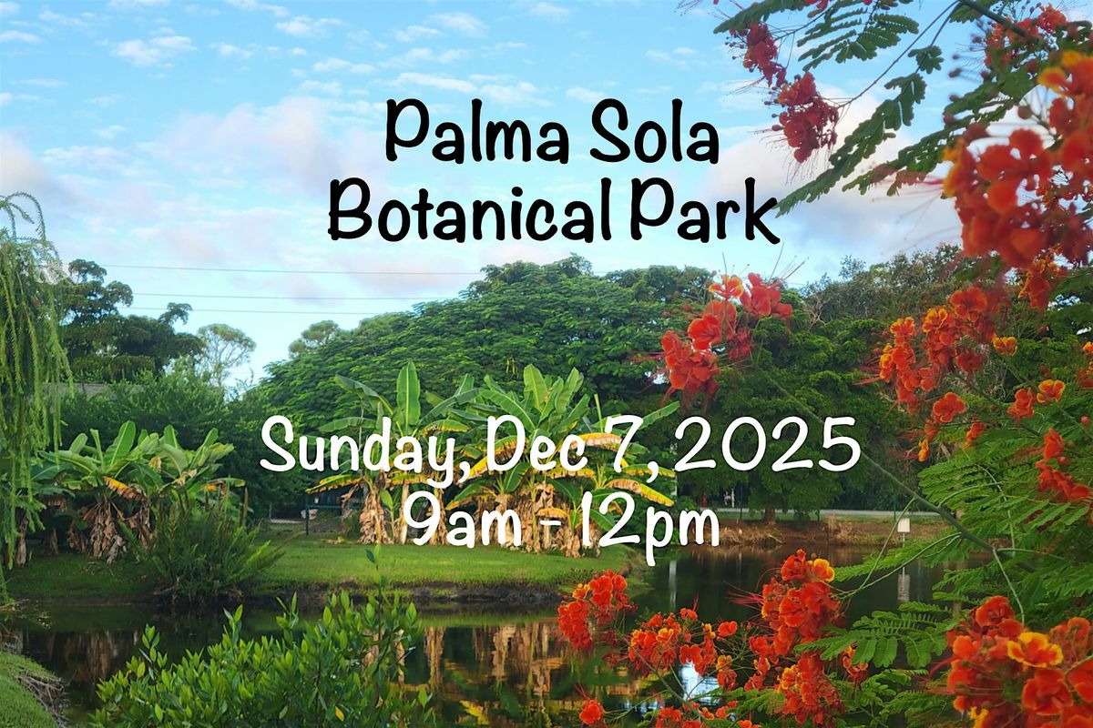 Painting & a Picnic - Palma Sola Botanical Gardens
