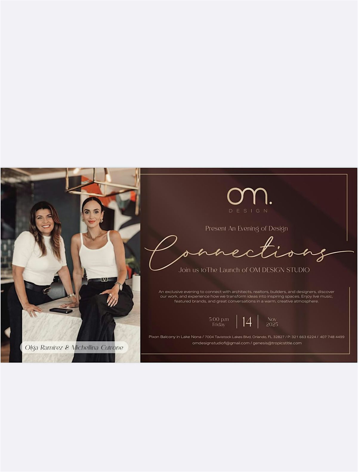 Evening of Design & Connections