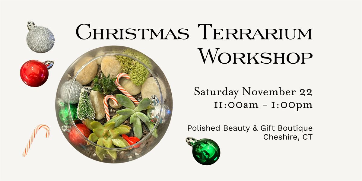 Christmas Terrarium Workshop