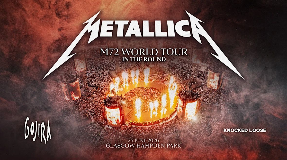 Metallica Concert Trip - Aberdeen To Hampden Park Stadium( Return Travel)