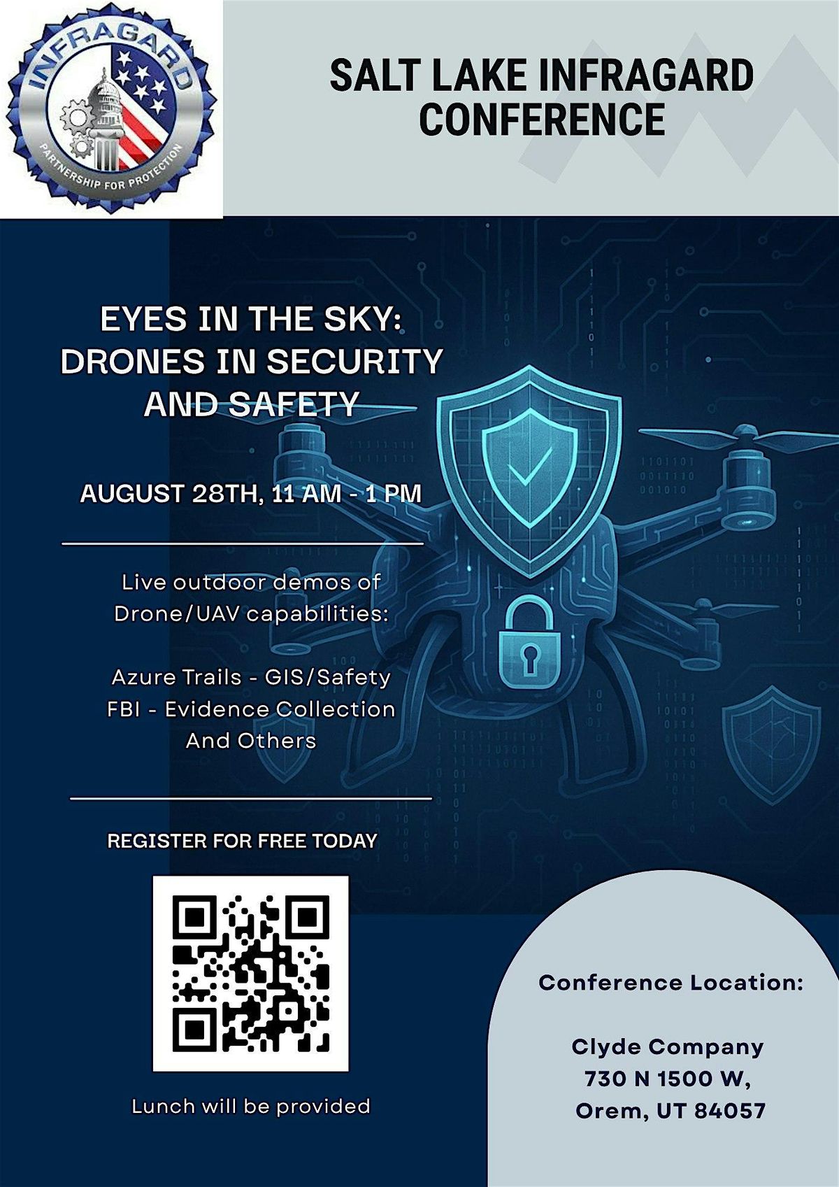 InfraGard Conference - Eyes in the Sky: Drones in Security and Safety