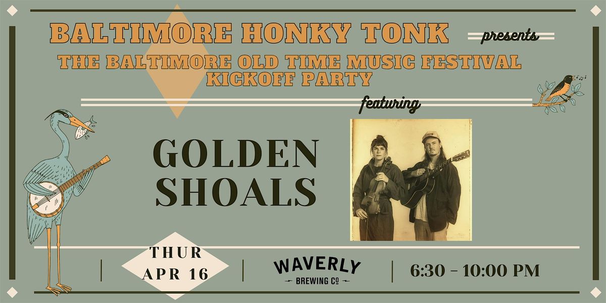 B'more Honky Tonk presents: Baltimore Old Time Music Festival Kickoff Party