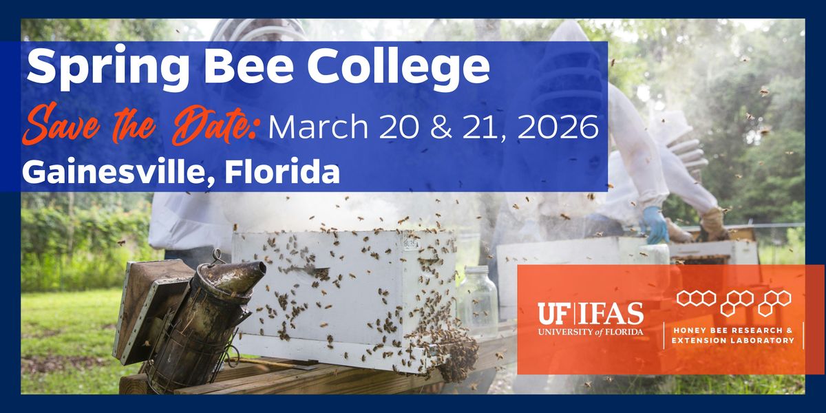 Spring 2026 UF\/IFAS Bee College