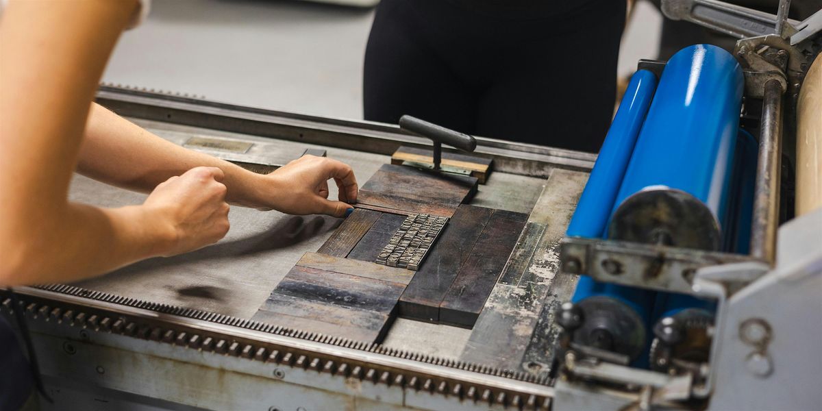 Intro to Letterpress