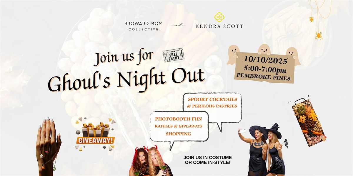 Join us for Ghoul\u2019s Night Out