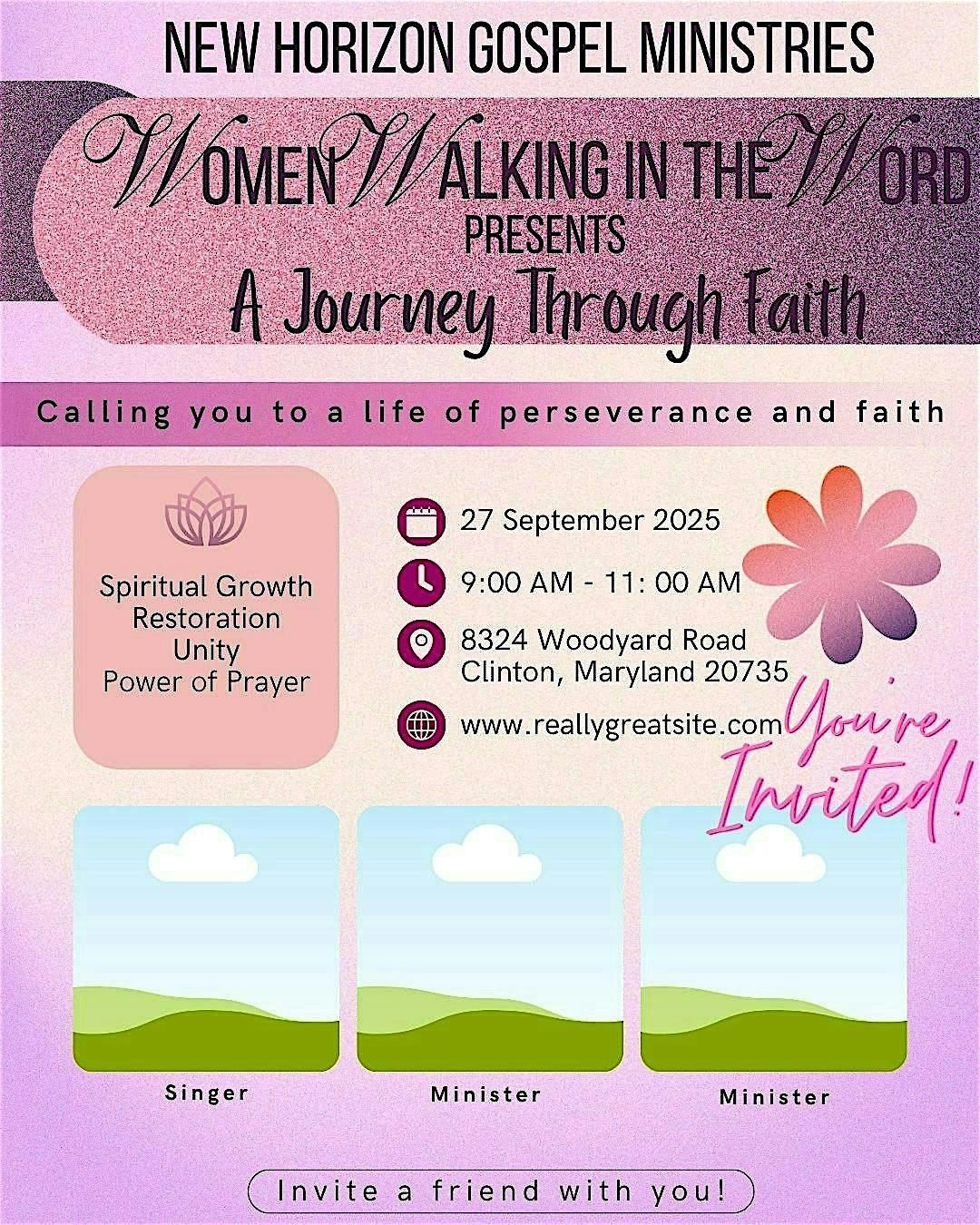 Women Walking in the Word: "A Journey Through Faith"