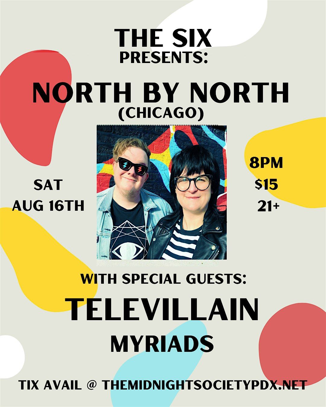 North By North (Chicago) with Televillain and Myriads
