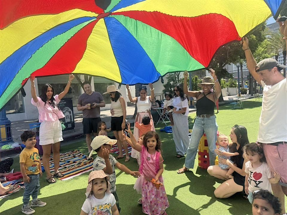 Playtime on the Plaza