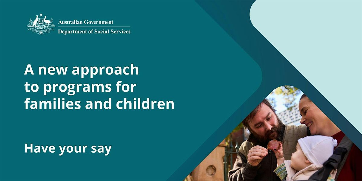 A new approach to programs for families and children at Department of ...