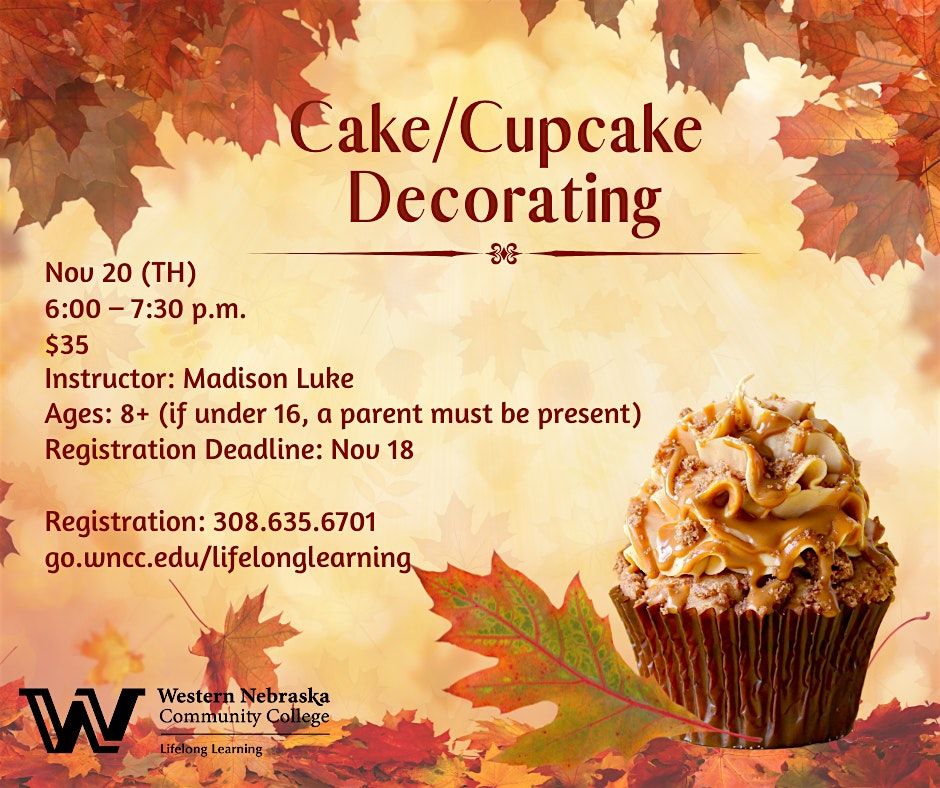 Cake\/Cupcake Decorating: November