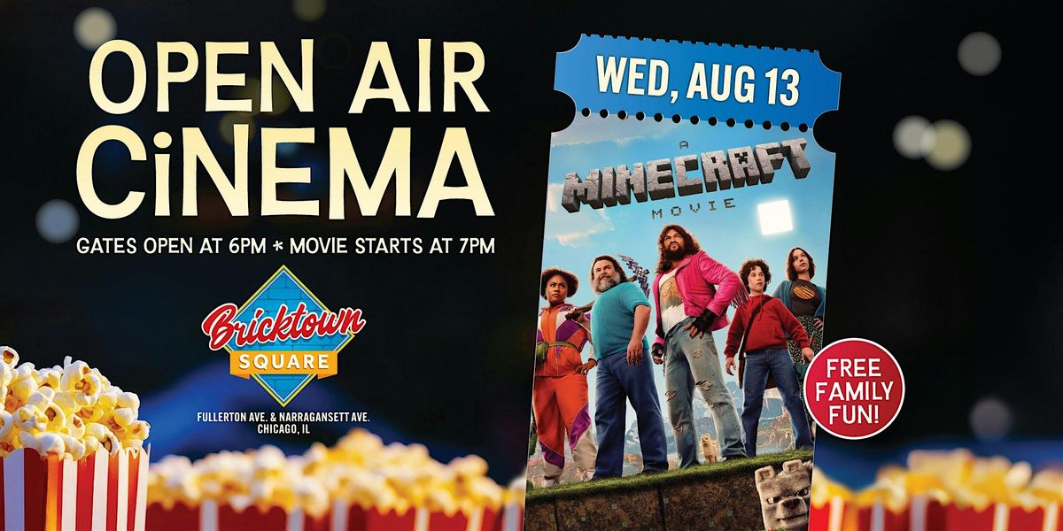 Open Air Cinema at Bricktown Square - Minecraft