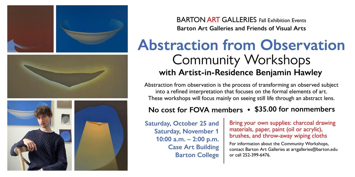Community Workshop with Artist Benjamin Hawley