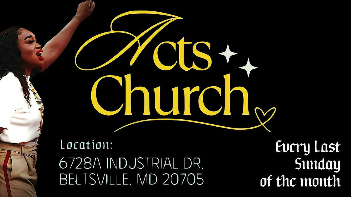 ACTS CHURCH: Young Adults Service