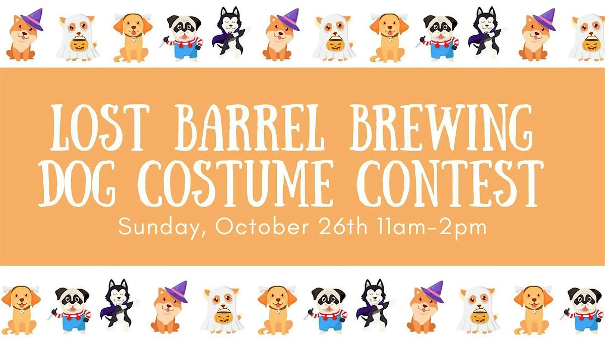 LBB Annual Dog Halloween Costume Contest & Party at Lost Barrel Brewing