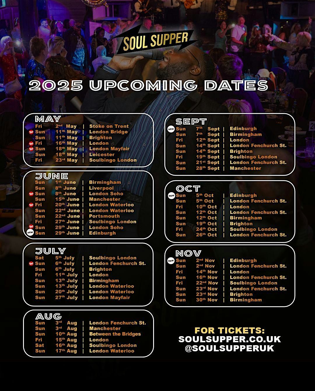 Soul Supper Immersive Dining Experience - BRIGHTON 2025