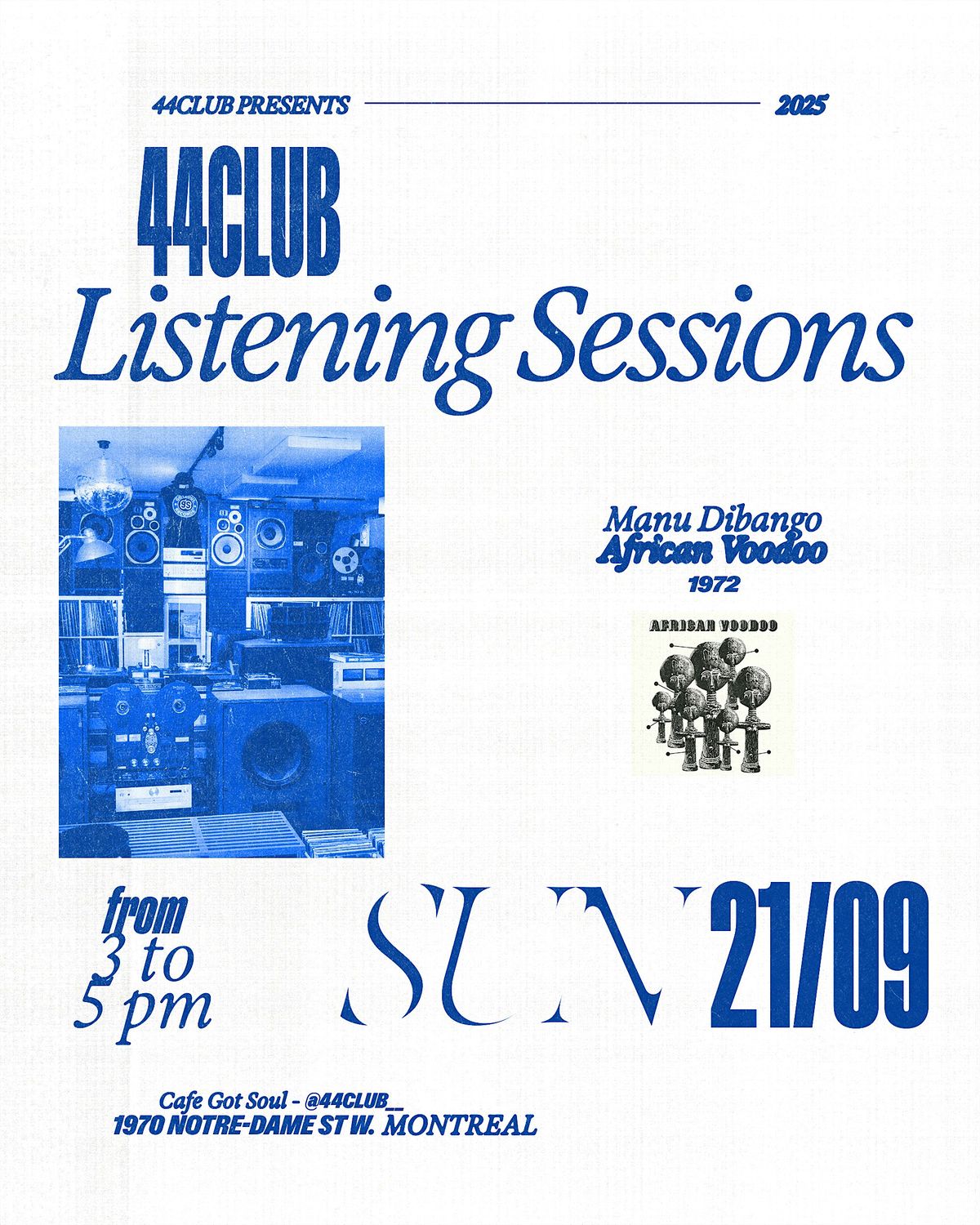 44CLUB: Album Listening Sessions