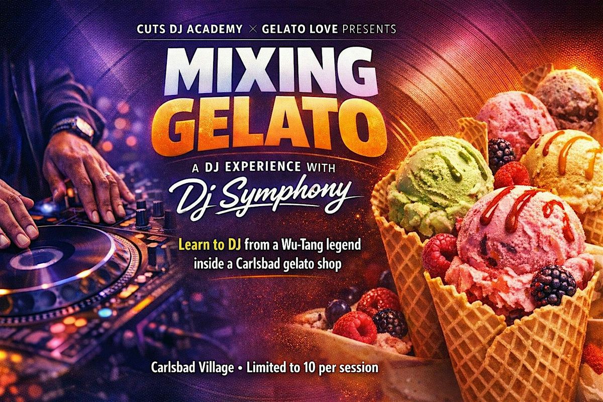 Mixing Gelato \u2014 A DJ Experience with DJ Symphony | Cuts DJ Academy \u00d7 Gelato