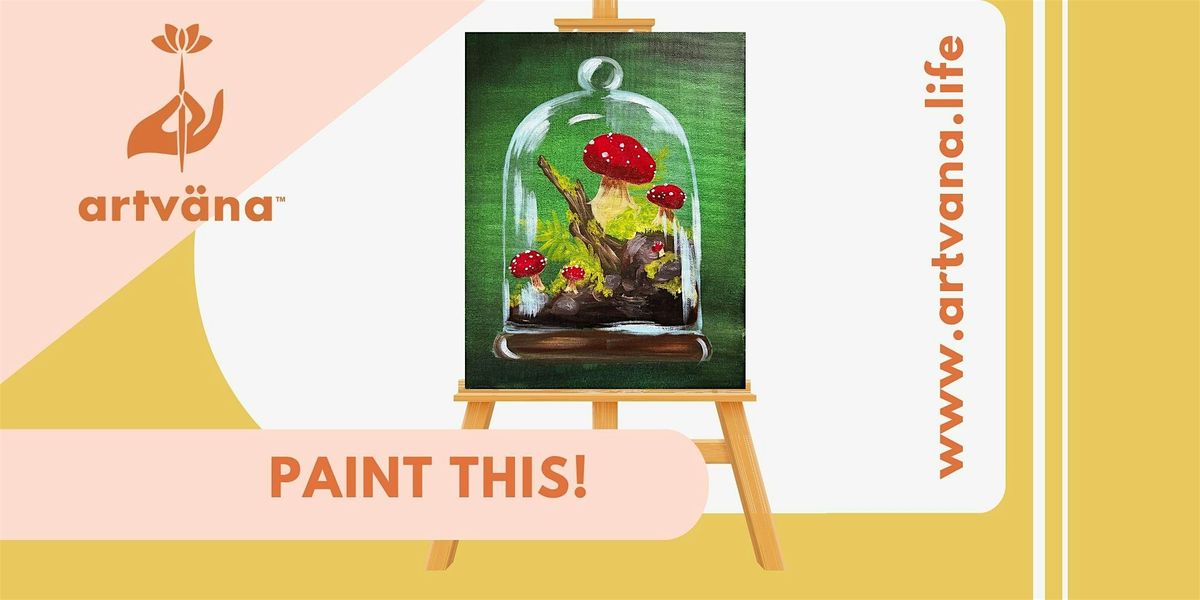 Artvana Paint & Sip at Cup of Swords Tavern Olympia October 2025