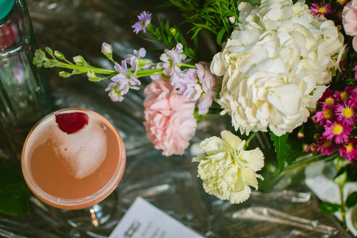 Sip+Assemble Floral Design Workshop @ Trolley Barn (18+)