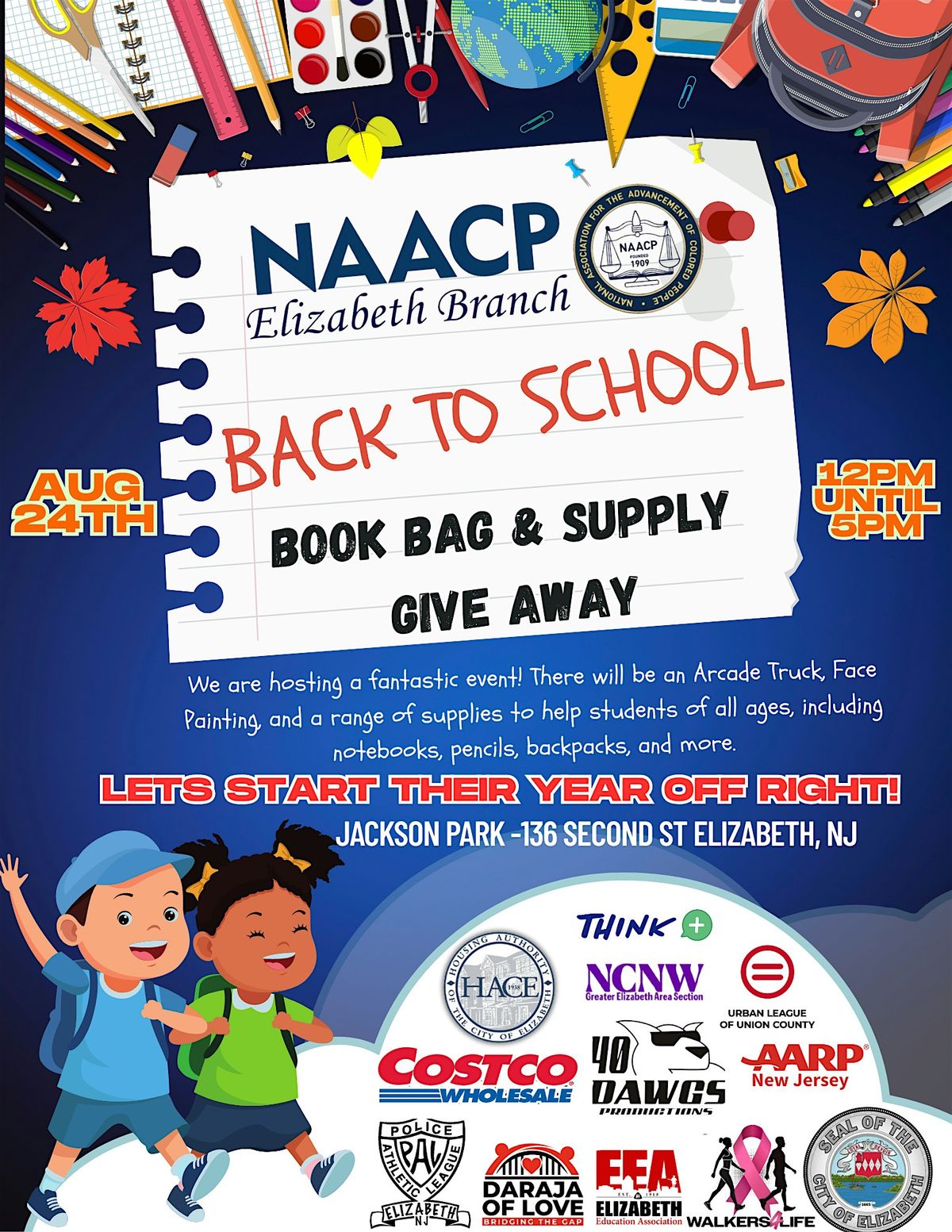NAACP Back-to-School Bookbag Giveaway